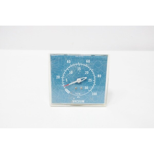 Fischer & Porter VACUUM 0-30IN-HG PRESSURE GAUGE 131A137U01 - main